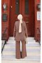 Button Detailed Tencel Suit - 5