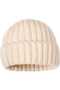 Women's Ribbed Folded Knitwear Winter Beanie - 2