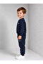 Boys' Stylish Comfortable Top and Bottom Tracksuit Sweat Set - 4