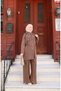 Button Detailed Tencel Suit - 2