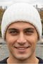 Men's Ribbed Folded Knitwear Winter Beanie - 7