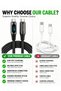 WELLTECH DIGIT21 Type-C Zinc Cable, Durable USB Type-C Charging & Data Cable, Fast Charging USB-C Cable for Smartphones, Tablets, Android Devices, - 8