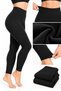 Women's Thermal Underwear Bottoms 2-Piece Economic Package High Waist Flexible Warm Winter Leggings S/M L/Xl - 3