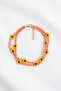 Papatya 2 Rows Handmade Crystal Anklet - 3