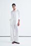 Basic Shirt Pants Set Ecru