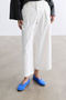 Ekru Double Bridged Gabardine Pants - 2