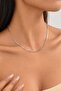 Silver Color Crushed Necklace - 4