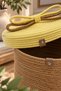 Christmas Wicker Rope Decorative 30X30 Covered Wicker Rope Basket Mesh Rope Basket Organizer Storage Box Home Office Kitchen Bathroom Bedroom Multipurpose - 3