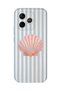 Honor 600 Lite Compatible Shell Patterned Transparent Phone Case