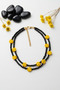 Papatya 2 Rows Handmade Crystal Anklet - 2