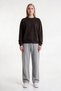 2-Pack Brioche Knit Crew-Neck Sweatshirt, Relaxed Fit - 7