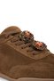 Women's Genuine Leather Brown Sneakers & Sports Shoes - 7