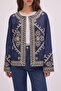 Embroidered Denim Jacket - 2