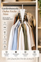 In-Cabinet Hanger Multi-Purpose Space-Saving Triangular Hanger Closet Organizer |   1 Piece - 2