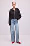 Hooded Basic Zippered Sweatshirt - 4