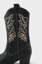Estrella Embroidered Cowboy Boots - 4