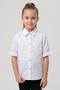 Girl's Short Sleeve Pearl Detailed Sleeve Ruffle Pocket Shirt 23 April 29 October Show Outfit