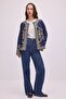 Embroidered Denim Jacket - 3