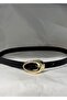 Black&Gold Envo Belt (2 cm Leather, 3.70 cm Buckle Width) - 4