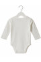 Ghost Pumpkin Printed 100% Cotton Long Sleeve Baby Bodysuit - 2