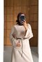 Women's Hijab Two-Piece Set Tunic-Skirt Comfortable Fit Top and Bottom Set