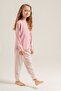 4-14 Years Licensed Us Polo Assn Girls' Set-Dried Rose - 2