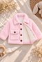 Girls, Boys, Baby and Children's Muslin Lined Plush Jacket - 2