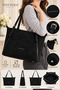 Luxury Suede Women's Shoulder Bag/Crossbody Bag - 7