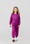 4-14 Years Licensed Us Polo Assn Girls' Set - Plum