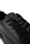 Men's Genuine Leather Black Sneakers & Sports Shoes - 7