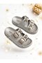 Apella Stone-Backed Pearl Children's Slippers - 2