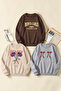 Unisex Mixed Printed Crew Neck Sweatshirt Set – Pack of 3