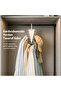 In-Cabinet Hanger Multi-Purpose Space-Saving Triangular Hanger Closet Organizer |   1 Piece - 7