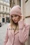 Knitwear Women's Beanie with Metal Flower Accessories - 2
