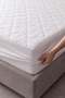 Liquid-Proof Quilted Fitted Full Edge Mattress Protector Mattress Cover White - 5