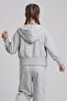 9-14 Age Alice Linen Girl's Set - Space Gray - 3