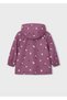 Girl's Raincoat with Heart Detail - 4