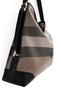 Coffee - Black Plaid Women's Shoulder Bag Sp1285 - 4