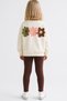 4-8 Years Old Stella Daisy Girls' Set-Ecru - 2