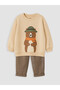 Quality Pieces from Çelebi Store: Animal Printed Baby Boy Set - 2