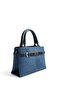 Navy Blue - Navy Blue Suede Women's Handbag Sp1149 - 2
