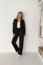 Women's Two-Piece Set Modal Fabric Garnished Top and Bottom Set - 3