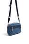 Navy Blue - Navy Blue Suede Women's Crossbody Bag Sp1256 - 3