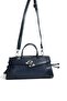 Navy Blue - Navy Blue Plain Women's Handbag Sp1260 - 6