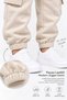 H&C Boys' Cargo Pocket Sweatpants Slim Ribbed Jogger School Sweatpants with Elastic Waist and Cuffs - 6