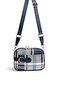 Navy Blue - Navy Blue Plaid Women's Crossbody Bag Sp1256