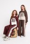 10-14 Years Old Run Street Girls' Set-Burgundy - 2