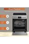 60cm Full Glass Ceramic Electric Cooker Gray/Black - 4