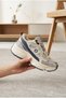 Women's Mesh Thick Sole Sneaker Lace-Up Comfortable Walking and Running Sports Shoes Chunky Sole Casual Sports Shoes - 3