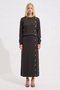 704 Side Button Detailed Knitwear Skirt Suit Smoked - 5